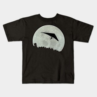 Moon Hang Glider Kids T-Shirt